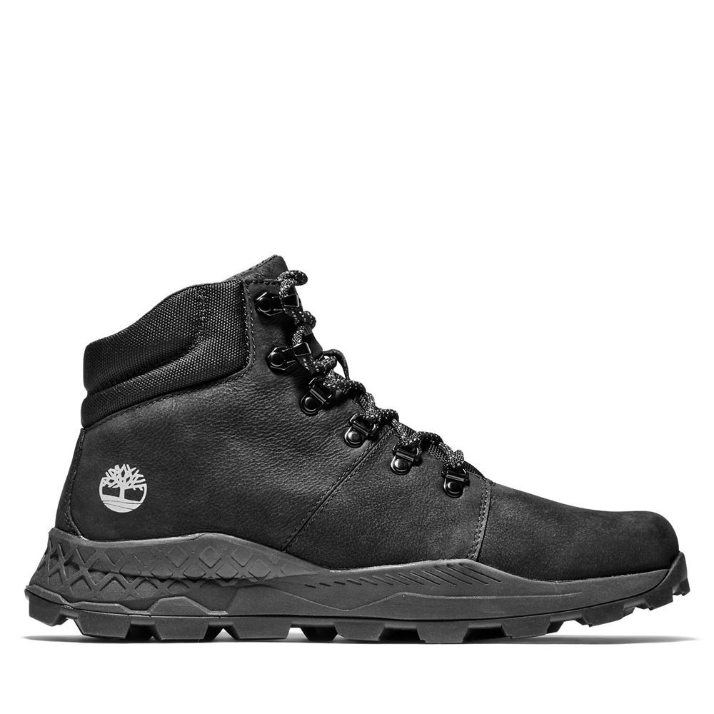 Botas Trekking Timberland Argentina Hombre - Brooklyn Waterproof Bajas - Negras - IXTFYD-819